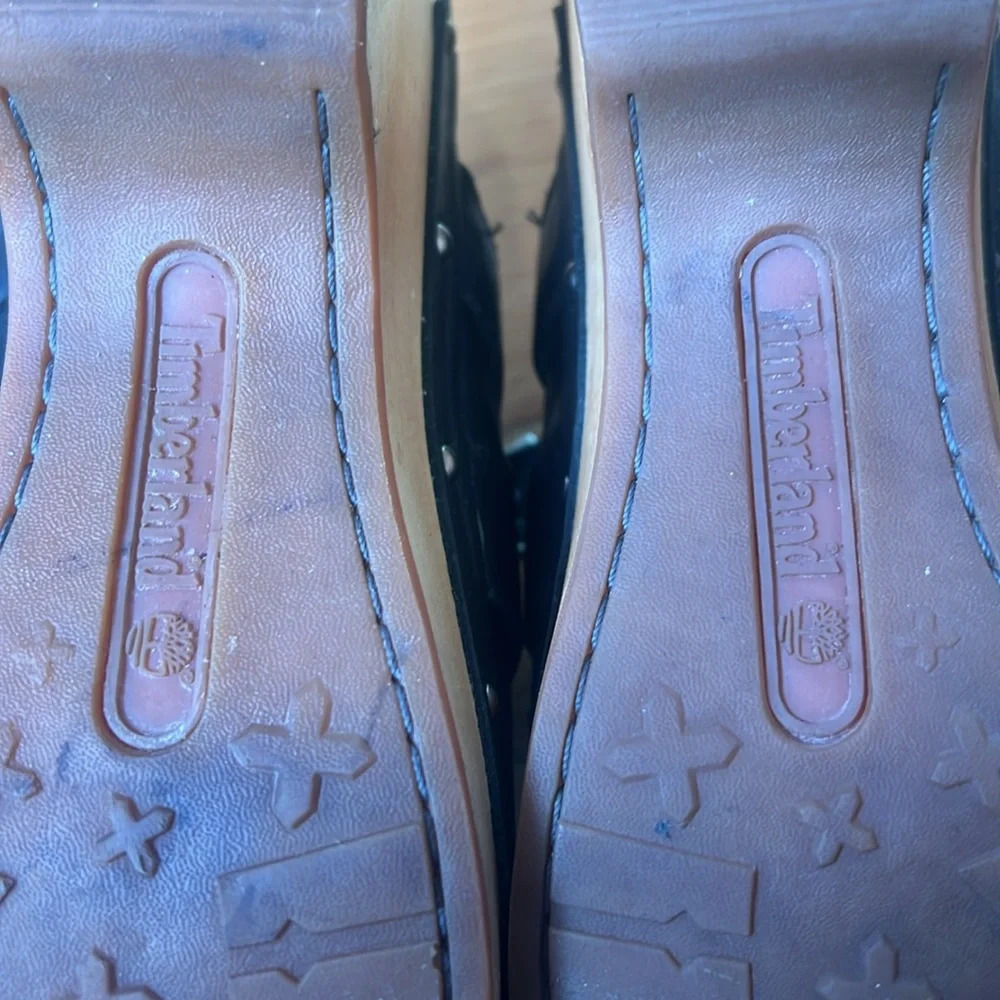 Timberland Women's Earthkeepers Barnstable Clog Size 9 Black - Picture 8 of 9